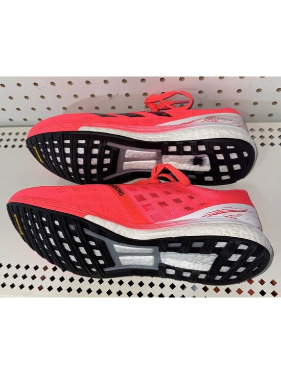 Adidas AdiZero Boston 9 Mens Athletic Running Shoes Size 11 Signal Pink Black main image 8